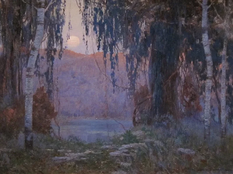 1884-Carl R. Krafft - Scena notturna